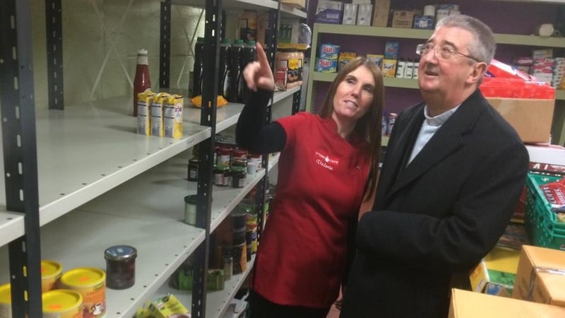Archbishop Diarmuid Martin launched his second Christmas Diocesan Food Appeal today