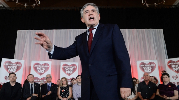 Gordon Brown returned to the spotlight this year during the Scottish independence referendum campaign
