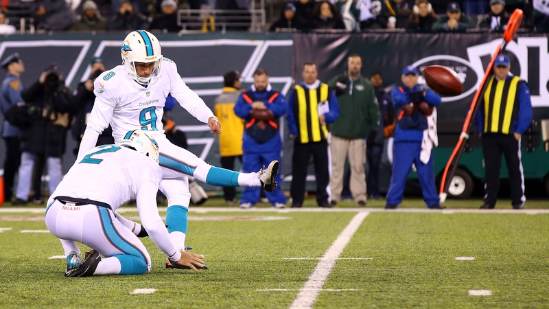 Caleb Sturgis kicks the winning late field goal
