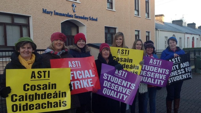 The ASTI tweeted this image of teachers in Lisdoonvarna