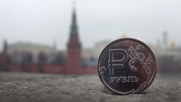 The rouble hit all time lows yesterday