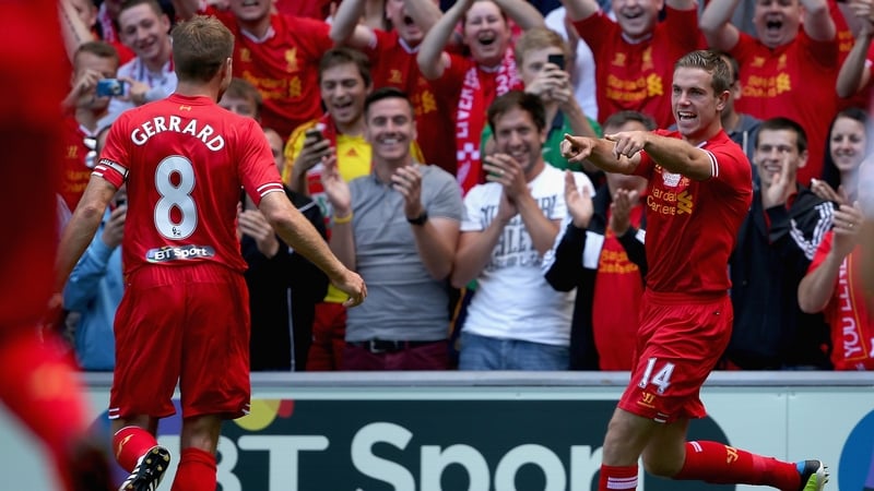 Steven Gerrard is a presence that Jordan Henderson wants to remain at Anfield