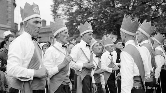 Blackwater Mummers at Enniscorthy Fleadh Ceoil (1967)