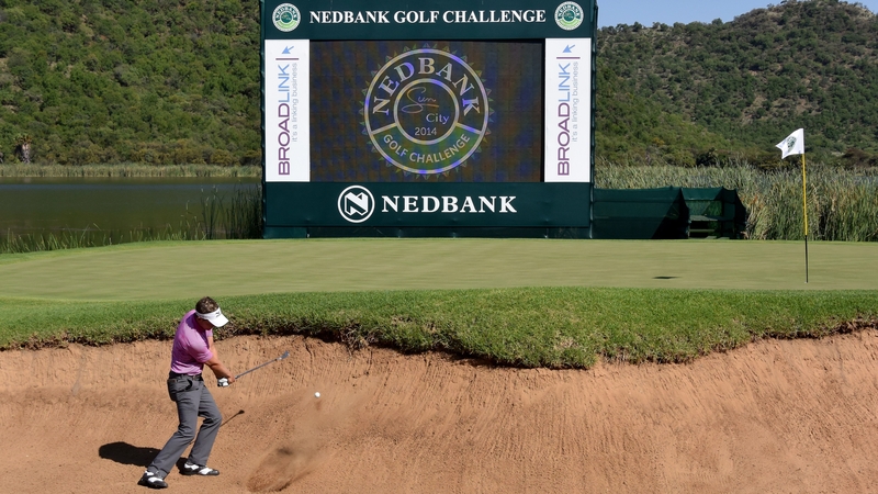 Luke Donald leads at the Nedbank Golf Challenge