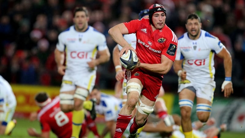 Tommy O'Donnell is on the bench for Munster