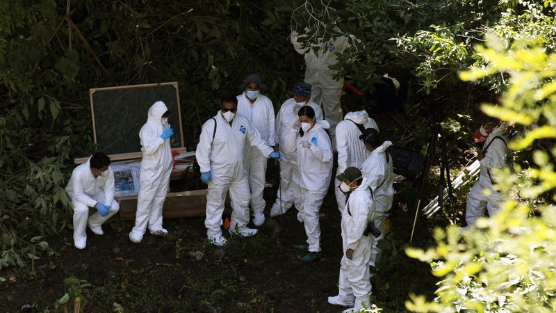 The remains were found in a rubbish dump and river in the southern state of Guerrero