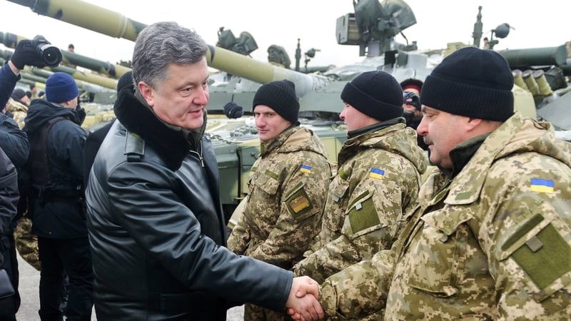 Ukrainian President Petro Poroshenko has said he will apply for NATO membership