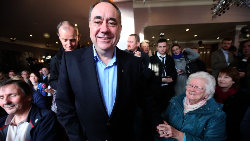 Alex Salmond plans to donate one of his salaries to charity if he serves as an MP and MSP