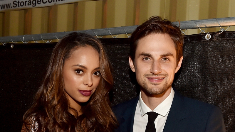 Andrew J West and Amber Stevens