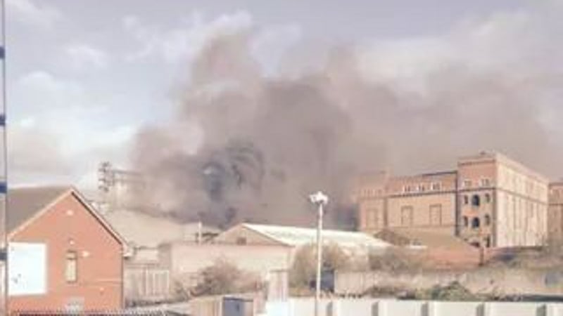 The Dublin Fire Brigade brought units from Dolphins Barn, North Strand and Tara Street to stop the blaze