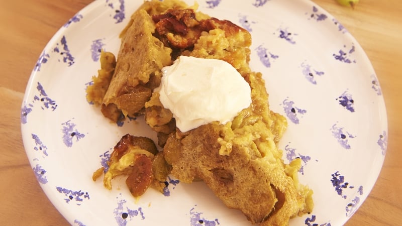 Gooseberry Clafoutis: Rachel Allen