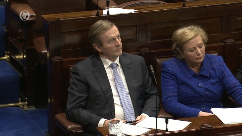 The motion was tabled to counteract a motion of no-confidence tabled by Sinn Féin