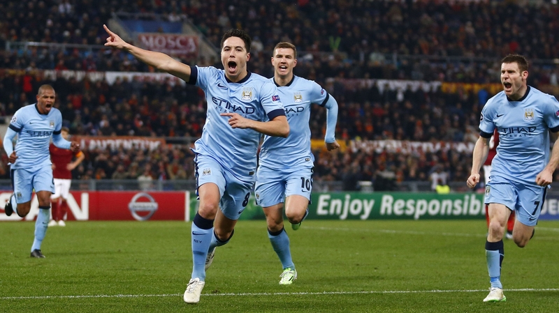 Samir Nasri set Man City on their way