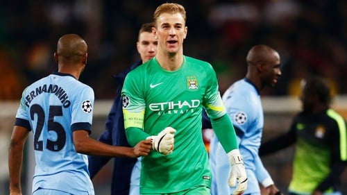 Joe Hart may get the nod to play for City against Steaua Bucharest