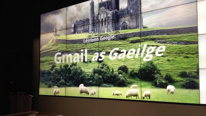 Seoladh Gmail as Gaeilge inniu