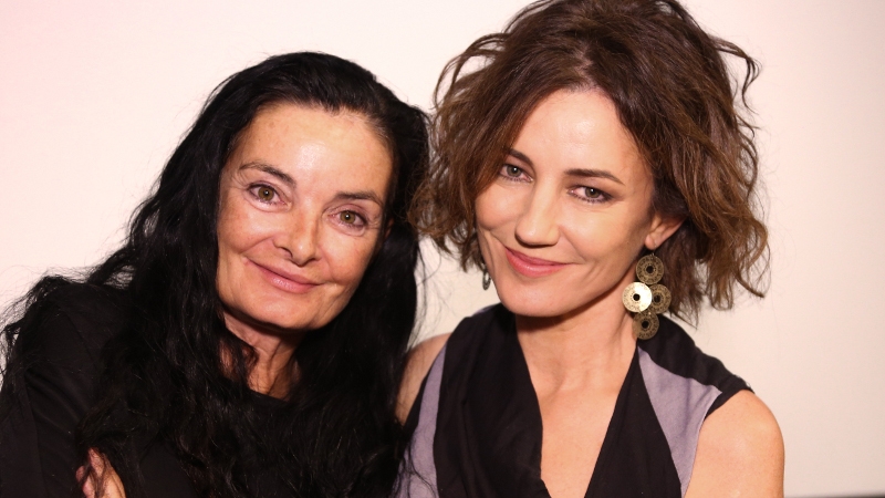 Film director Mary McGuckian and actress Orla Brady attend a private screening of The Price of Desire at the Tribeca Cinemas in New York in October.