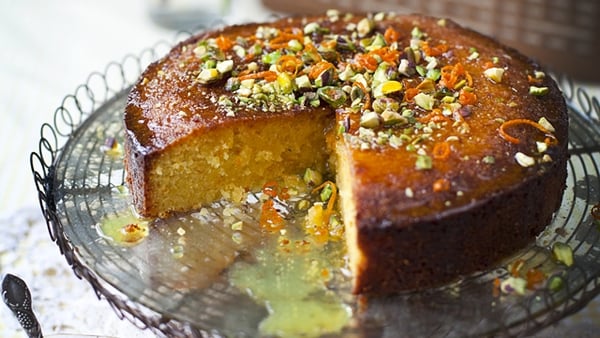 Gluten Free Lemon and Honey Polenta Cake