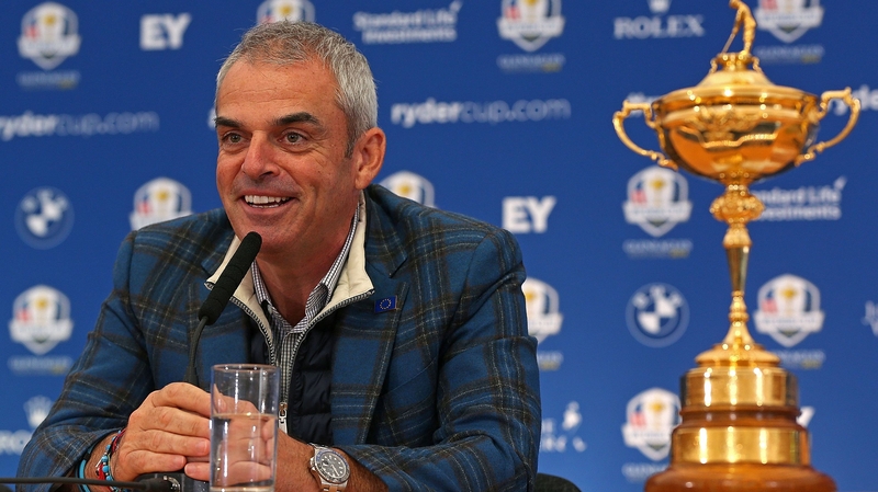 Paul McGinley was a victorious Ryder Cup captain in 2014