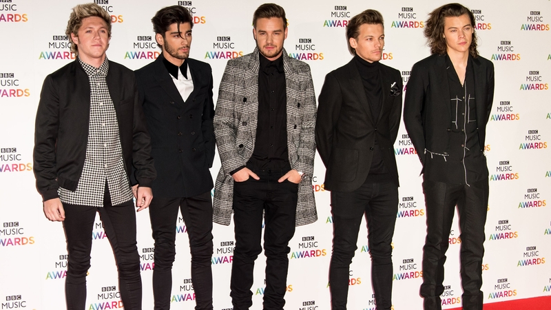 Niall Horan, Zayn Malik, Liam Payne, Louis Tomlinson and Harry Styles