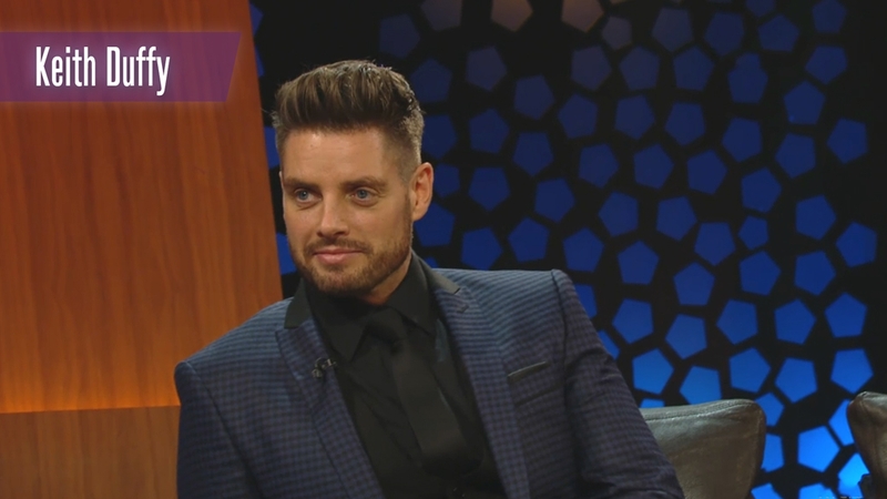 Keith Duffy was on The Late Late Show last night, Friday December 12