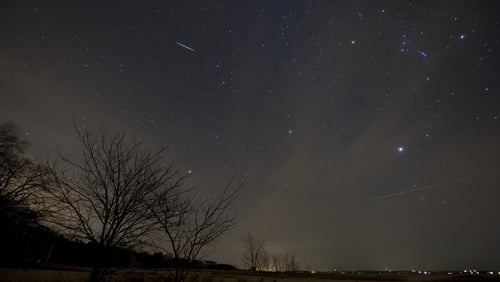 Astronomy Ireland's David Moore said in order to see the display people do not need any equipment "just the naked eye" (File image)
