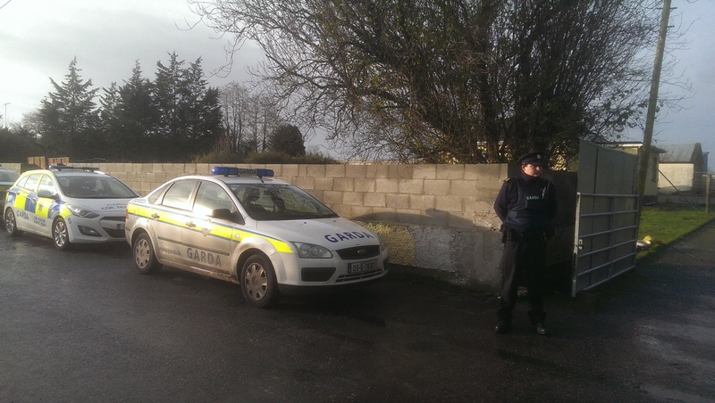 Gardaí suspect the man was the victim of an assault