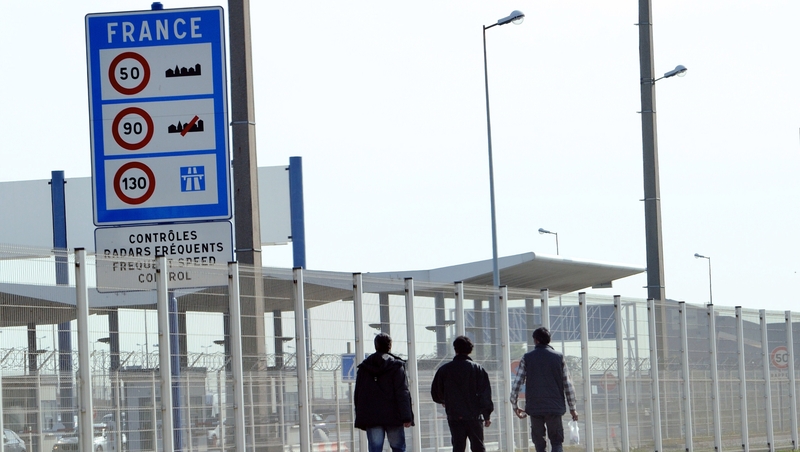 It is thought the two men climbed under a HGV in Calais