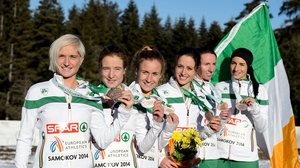 Laura soon recovered to accept her bronze medal as the Irish senior women's team finished third overall