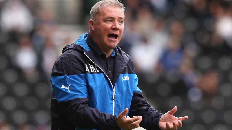 Ally McCoist was serving out his 12 months notice