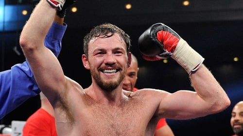 Andy Lee won his world title with a sixth-round stoppage of Matt Korobov in December