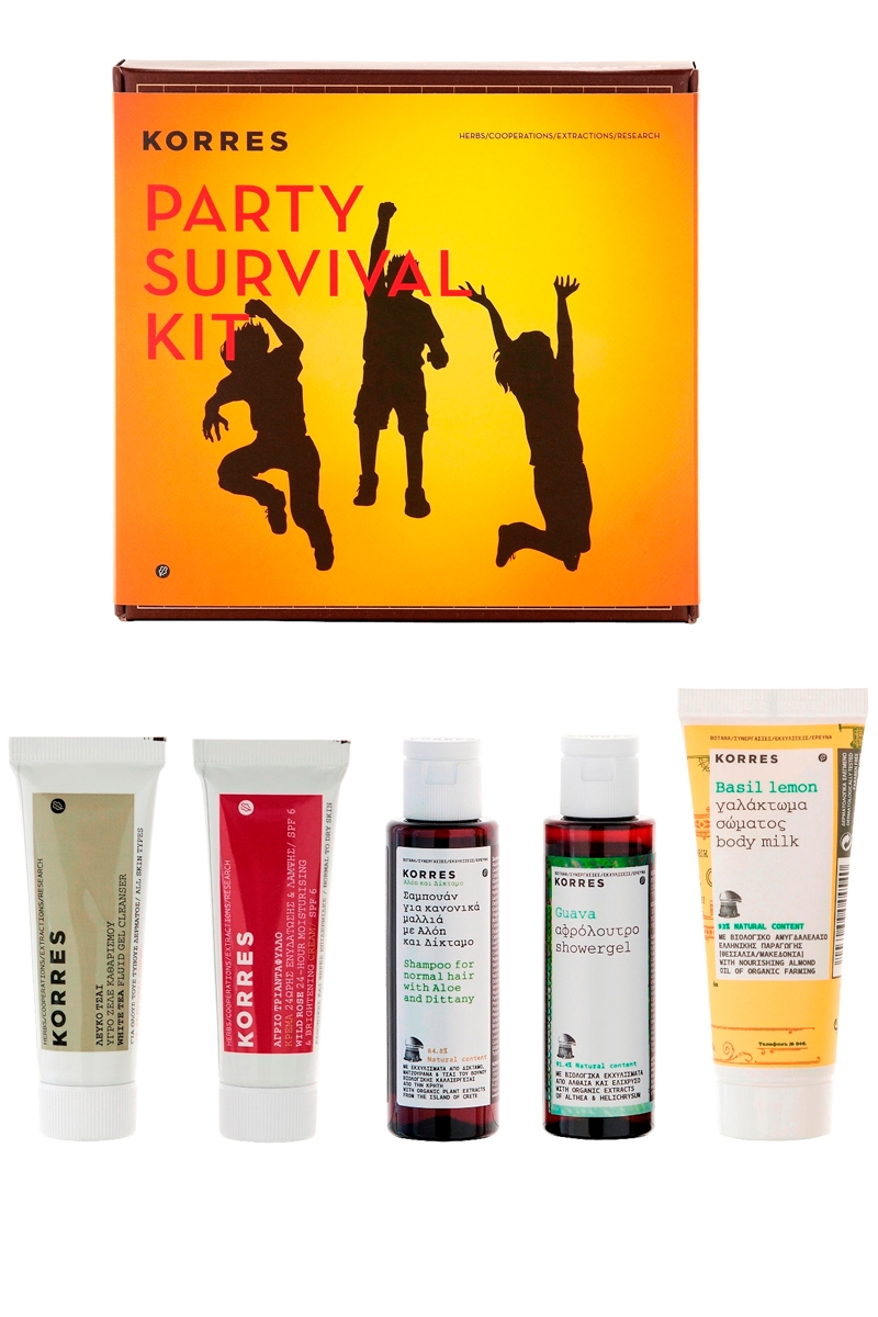 Korres Party Survival Kit €23 from www.debenhams.ie