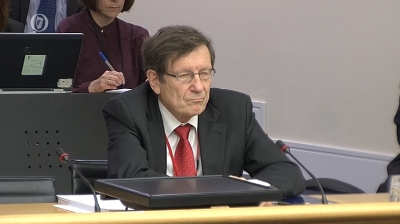 Finnish banking expert Peter Nyberg is the first person to appear before the inquiry