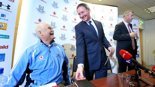 Andy Kettle and Jim Gavin worked closely together to develop the Dublin football team