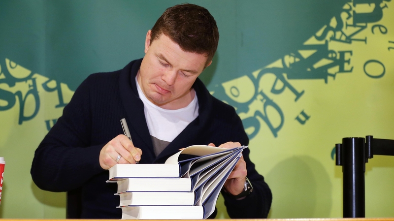 Paul Kimmage did not stay on as ghostwriter for Brian O'Driscoll's autobiography