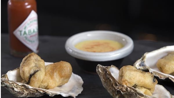 Cajun Deep-Fried Oysters with Tabasco and Lime May