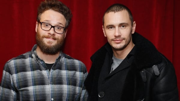 Seth Rogen (L) and James Franco have cancelled a number of scheduled media appearances