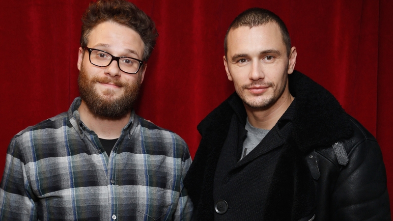 Seth Rogen (L) and James Franco have cancelled a number of scheduled media appearances