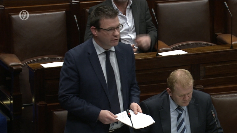 Minister Alan Kelly was speaking in the Dáil this evening