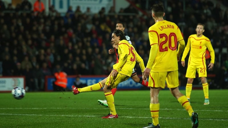 Lazar Markovic was on target for Liverpool