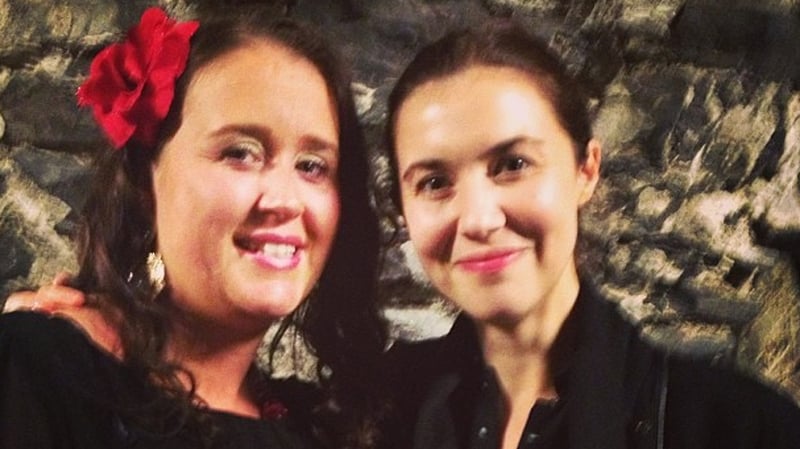 Margaret Brophy and Lisa Hannigan