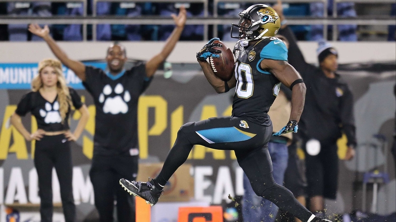 Jordan Todman crosses the goal line on a 62-yard touchdown