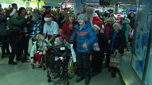 Children from Belarus spend Christmas in Ireland