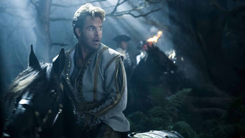 Chris Pine as Prince Charming in Into The Woods