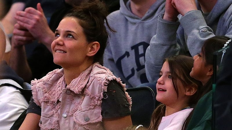 Katie Holmes and daughter Suri Cruise