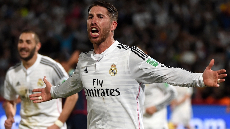 Sergio Ramos scored Madrid's first goal