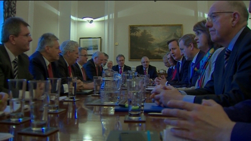 On Friday the five parties agreed a common position on handling the public finances, including welfare reform