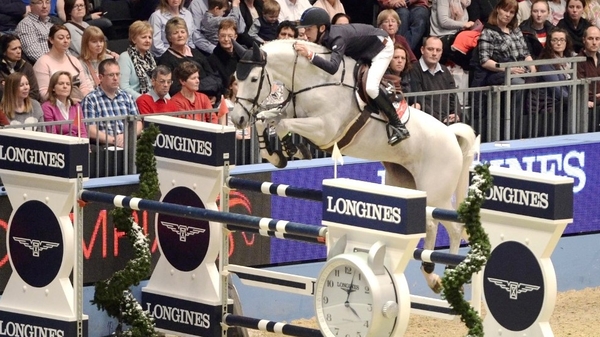 Bertam Allen and Molly Malone V in action at Olympia