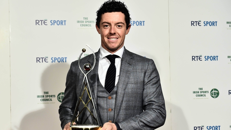 Four-time Major champion Rory McIlroy is the RTÉ Sport Sports Person of the Year