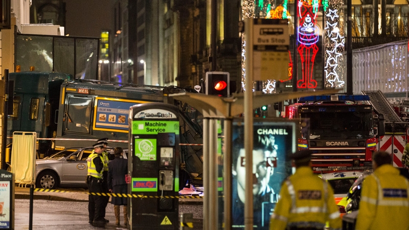 Police say, at this stage, the crash does not look to have been a criminal or deliberate act