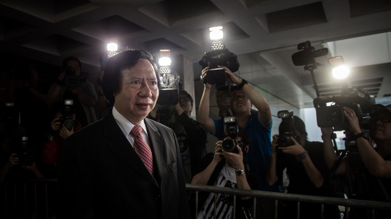 Thomas Kwok was sentenced to five years in jail for conspiracy to commit misconduct in a public office